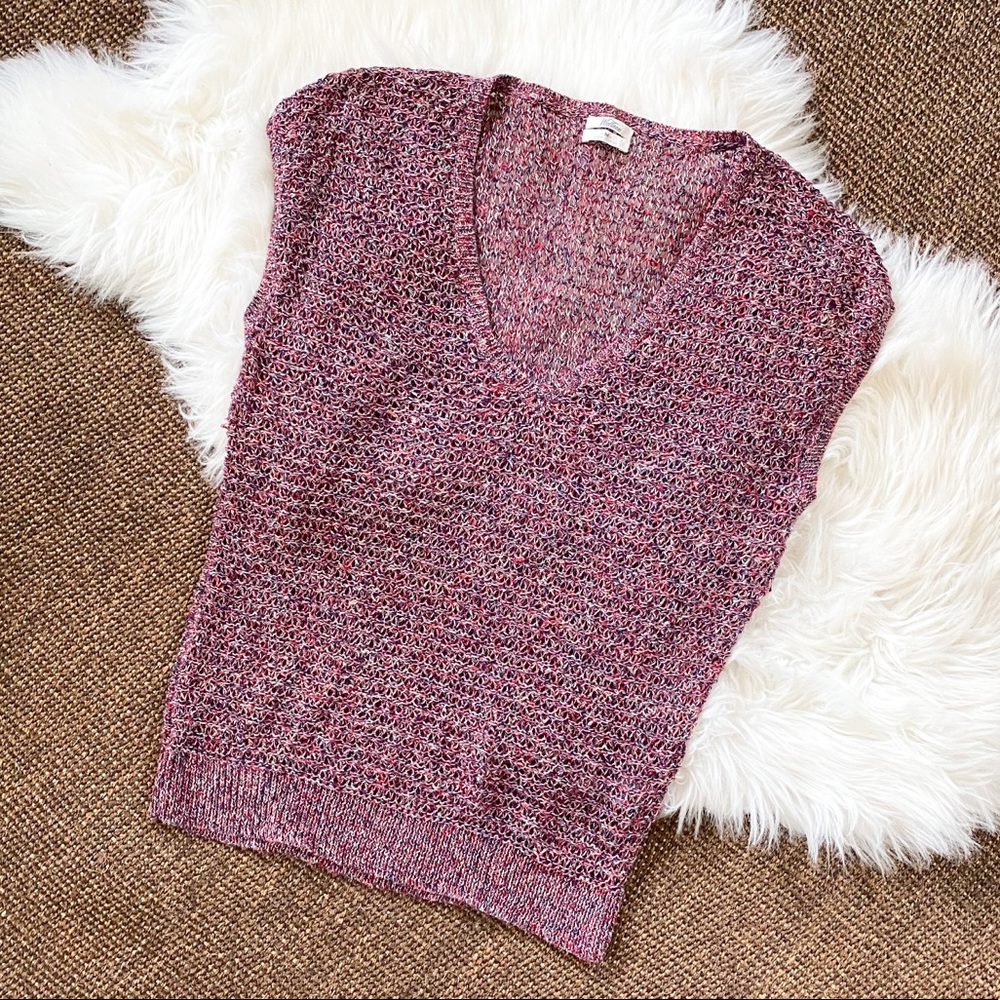 Wallace Short Sleeve Pullover Sweater | M